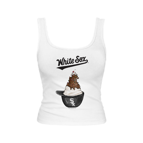 Chicago White Sox Sundae Helmet Emmy Tank