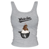 Chicago White Sox Sundae Helmet Ribbed Tank