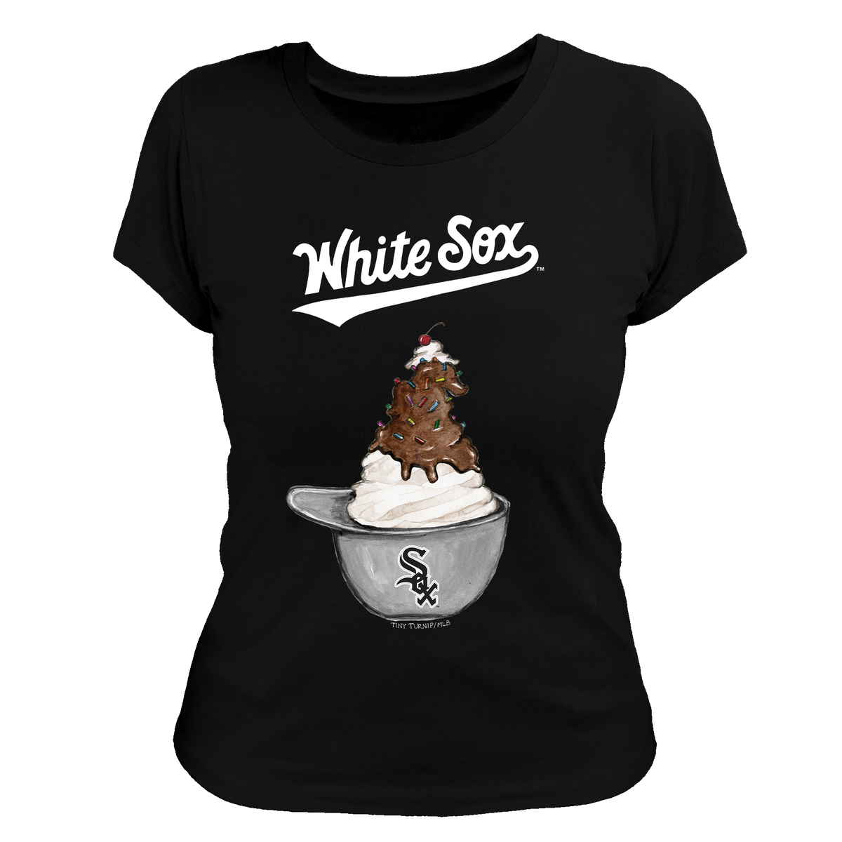 Chicago White Sox Sundae Helmet Women's Tee Shirt