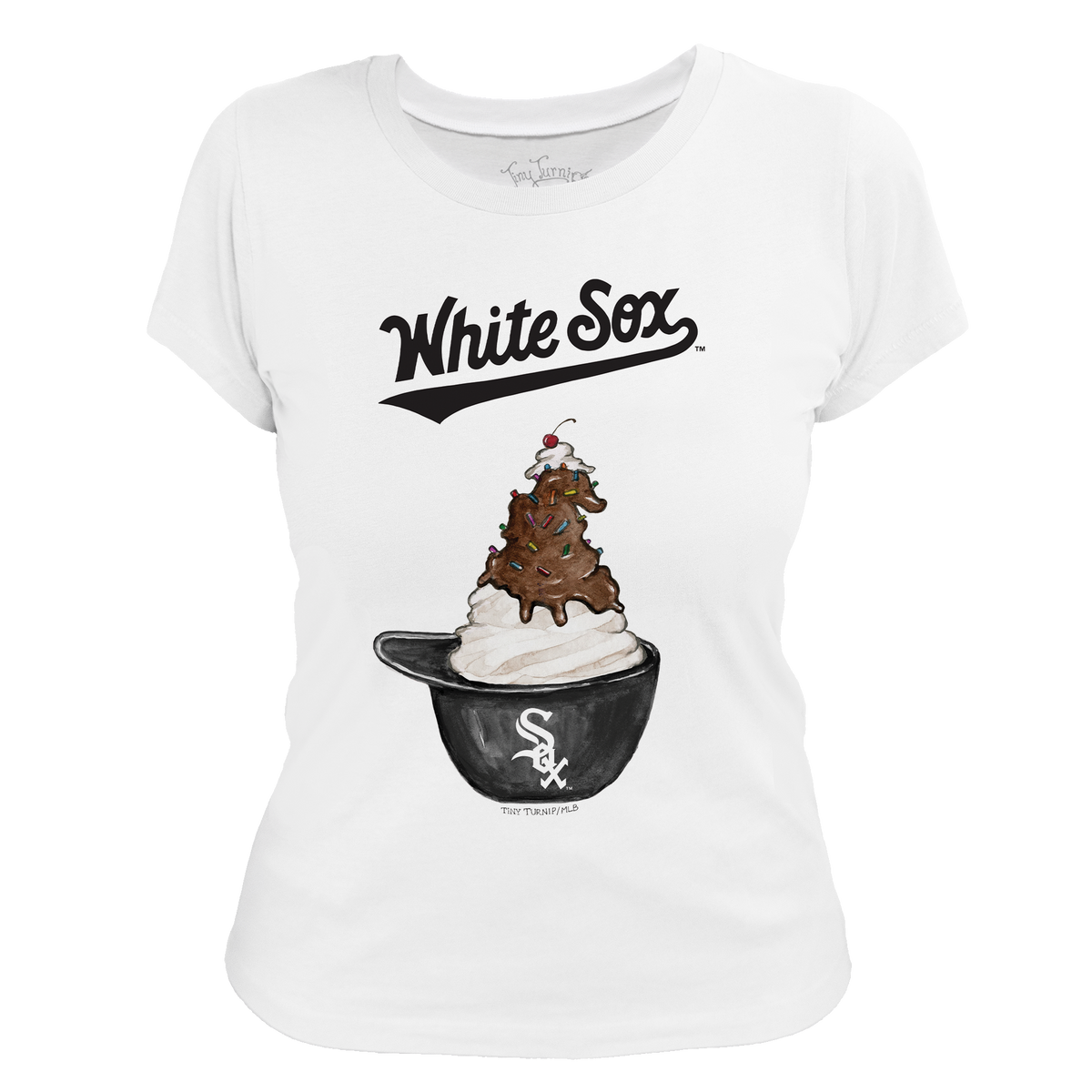 Chicago White Sox Sundae Helmet Women's Tee Shirt