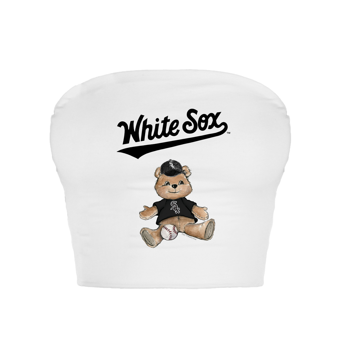 Chicago White Sox Teddy Crop Tube Top
