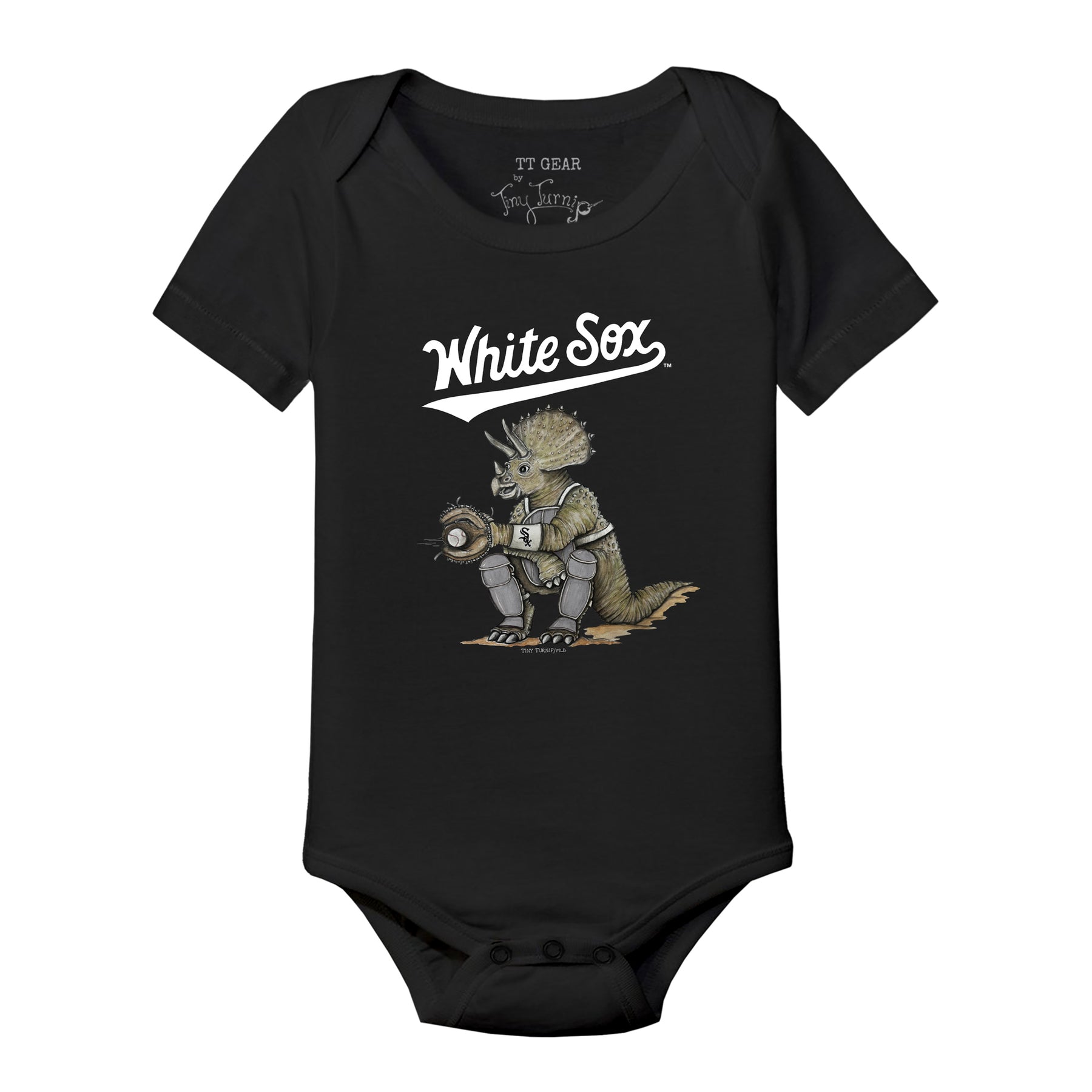 Chicago White Sox Triceratops Short Sleeve Snapper