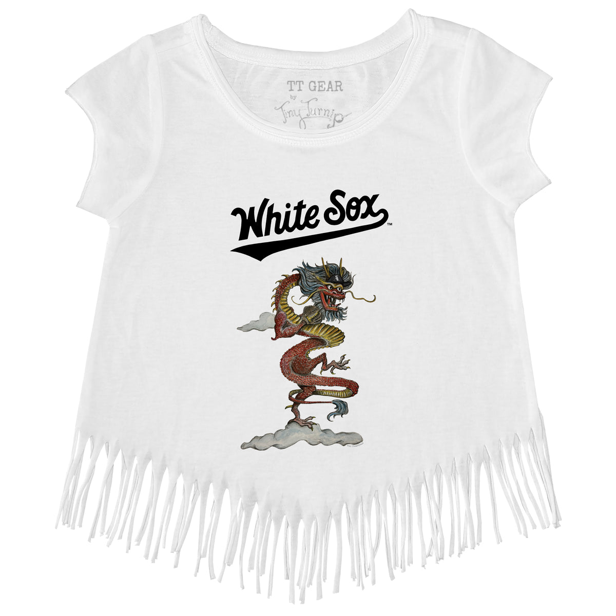 Chicago White Sox 2024 Year of the Dragon Fringe Tee