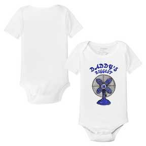 VIP MLB Daddy's Biggest Fan w/ Number - Short Sleeve Snapper - Tiny Turnip