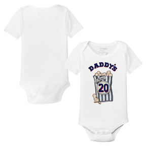 VIP MLB Daddy's Lil' Peanut w/ Number - Short Sleeve Snapper - Tiny Turnip
