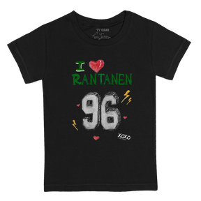 VIP NHL I Heart Player w/ Name, Number - Kid's Tee Shirt - Tiny Turnip