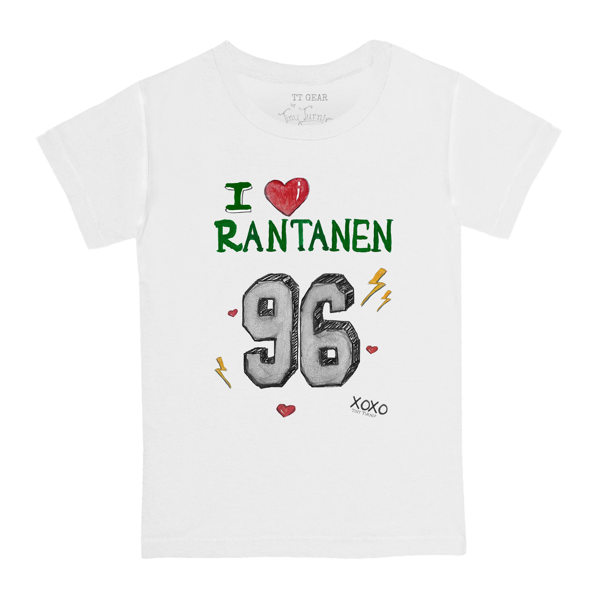 VIP NHL I Heart Player w/ Name, Number - Kid's Tee Shirt - Tiny Turnip