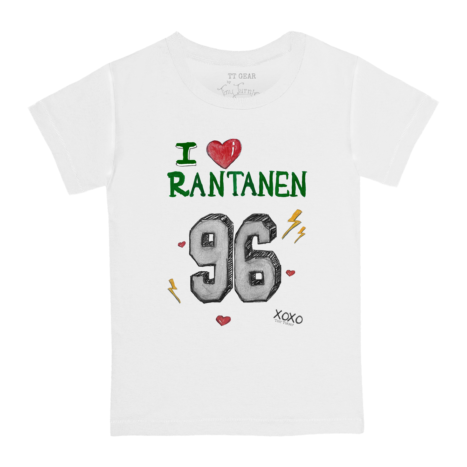 VIP NHL I Heart Player w/ Name, Number - Kid's Tee Shirt - Tiny Turnip
