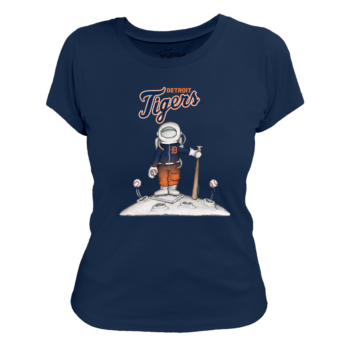 Detroit Tigers Astronaut Tee Shirt