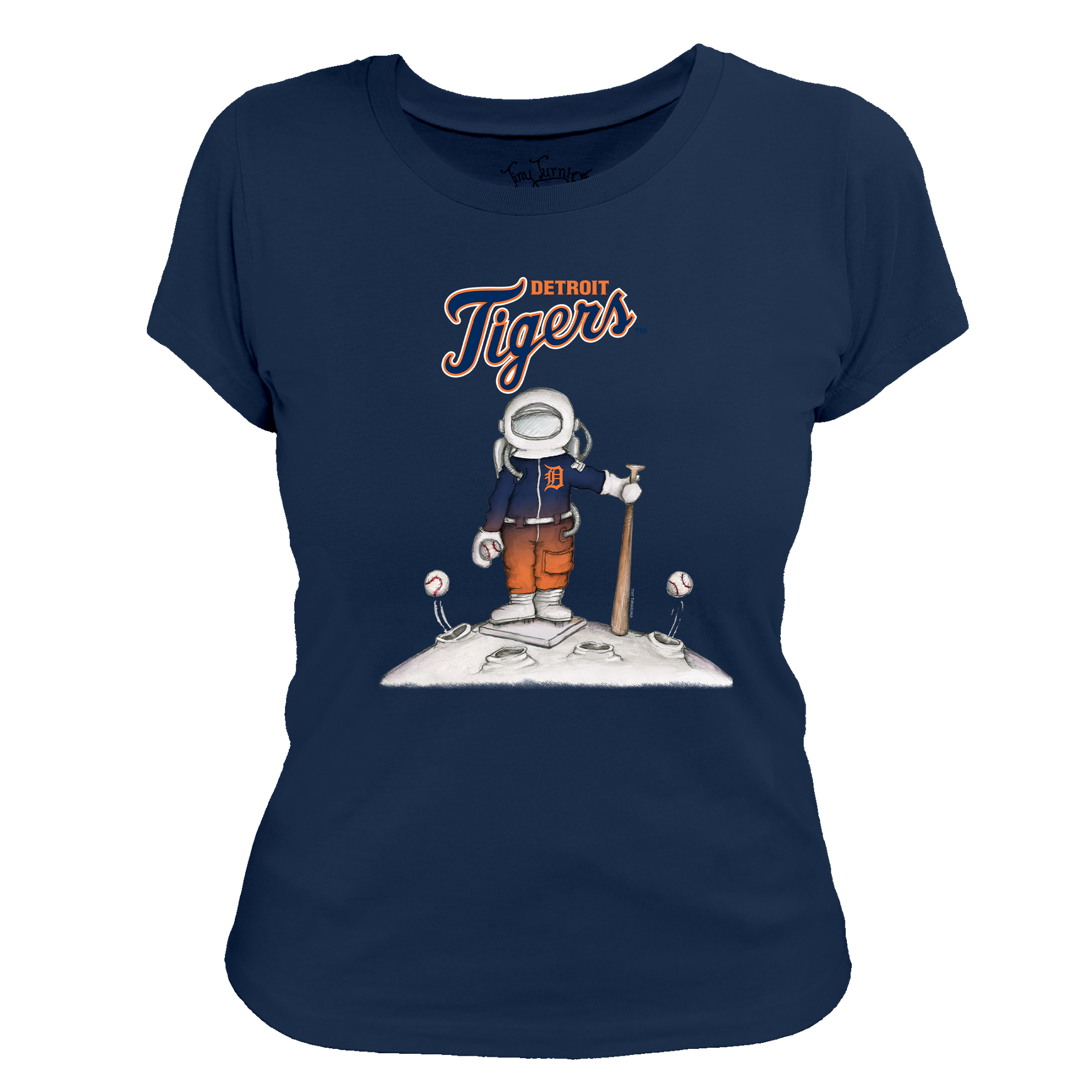 Detroit Tigers Astronaut Tee Shirt