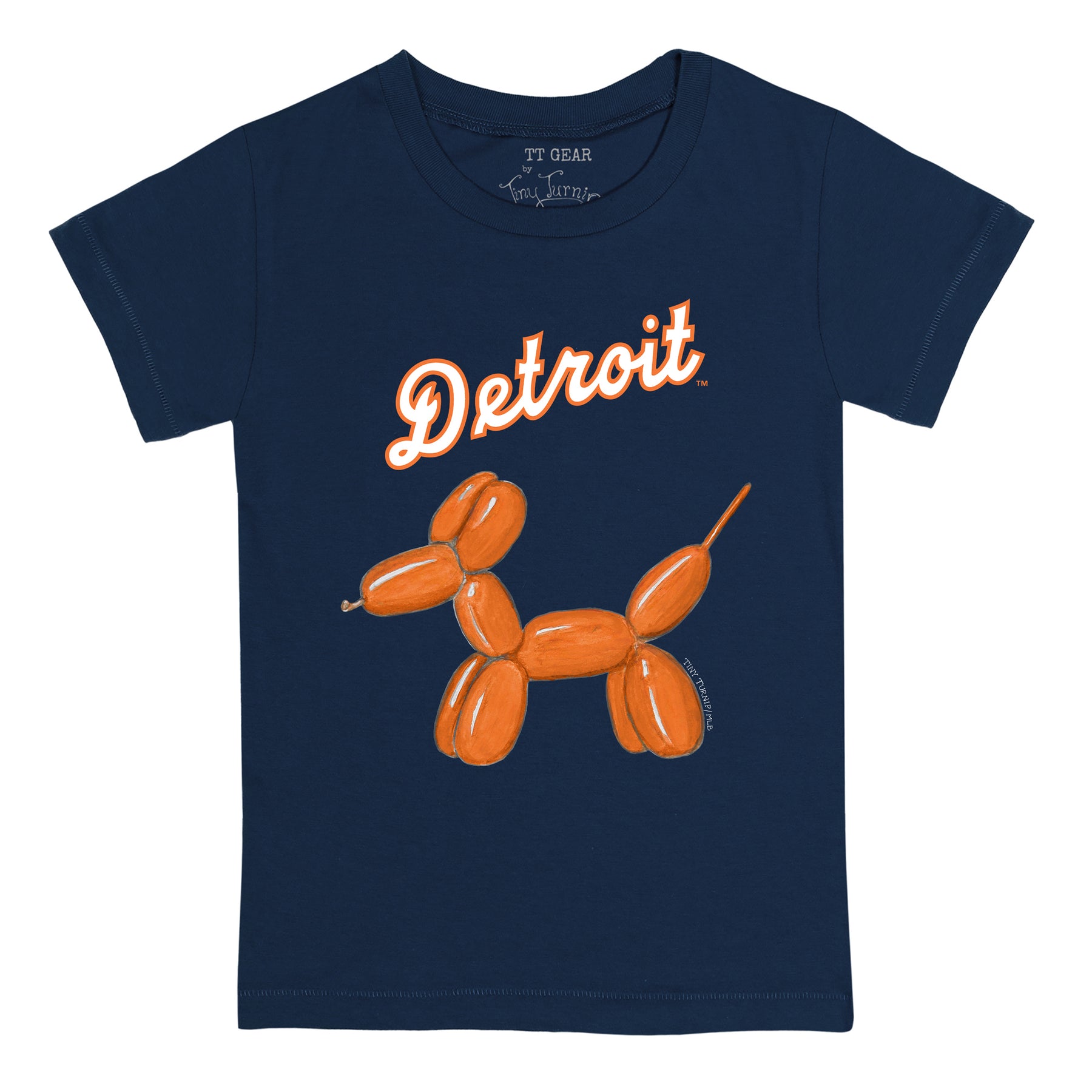 Detroit Tigers Balloon Dog Tee Shirt