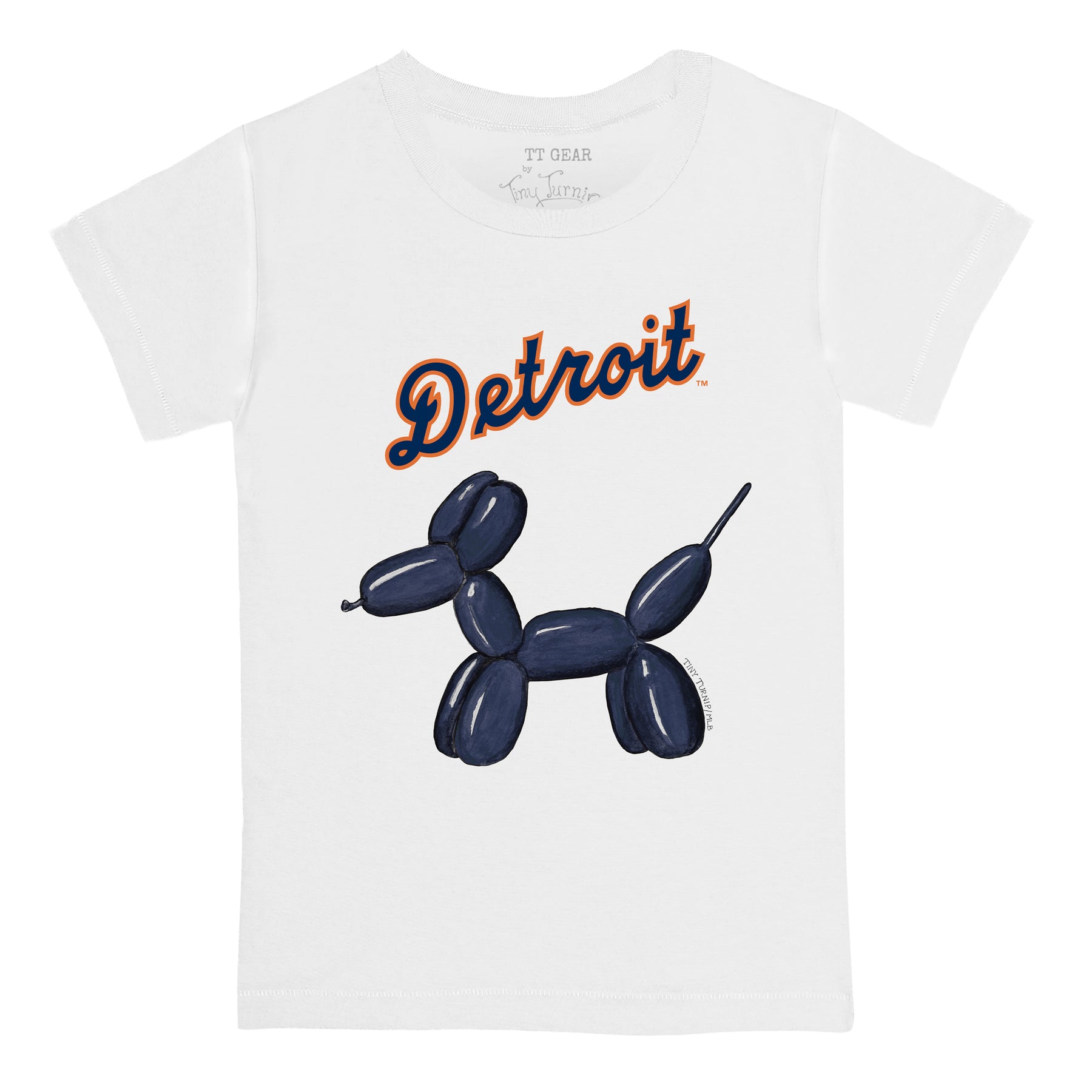 Detroit Tigers Balloon Dog Tee Shirt