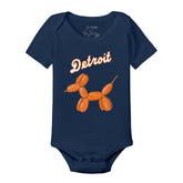 Detroit Tigers Balloon Dog Short Sleeve Snapper