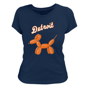 Detroit Tigers Balloon Dog Tee Shirt