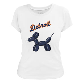 Detroit Tigers Balloon Dog Tee Shirt