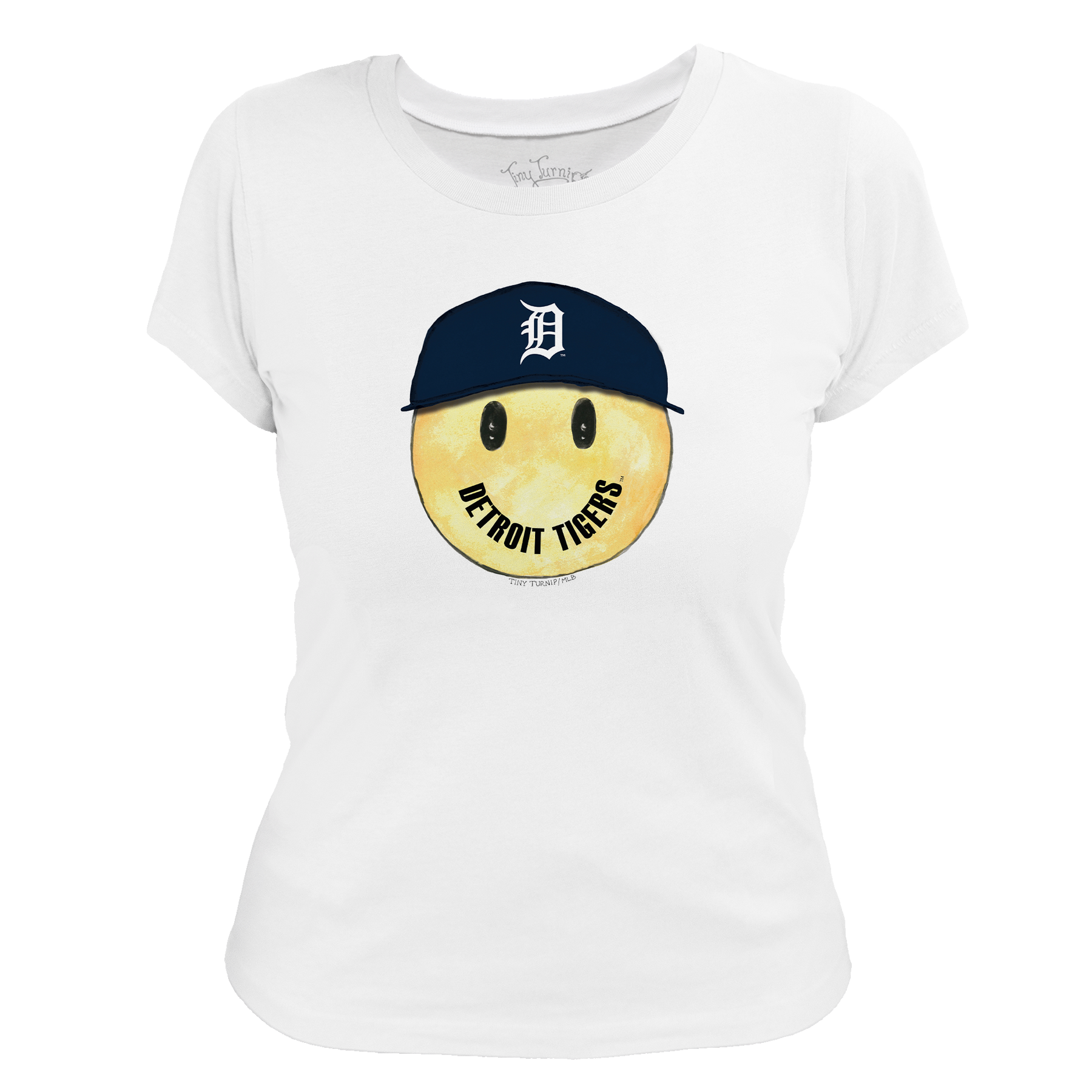 Detroit Tigers Smiley Tee Shirt