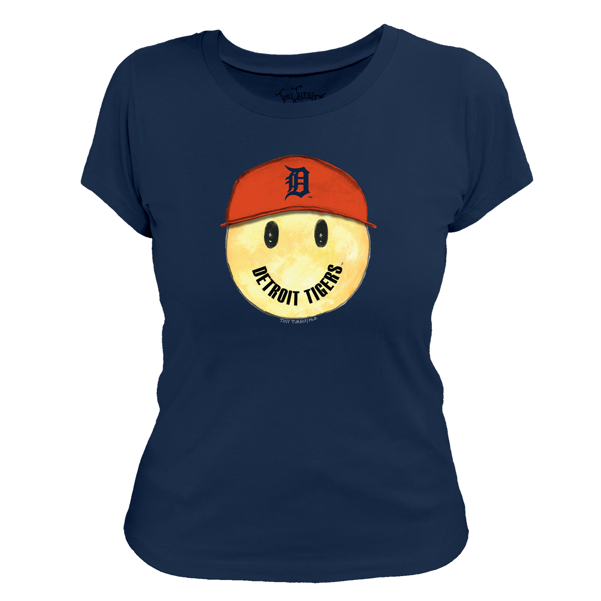 Detroit Tigers Smiley Tee Shirt