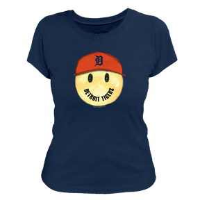 Detroit Tigers Smiley Tee Shirt