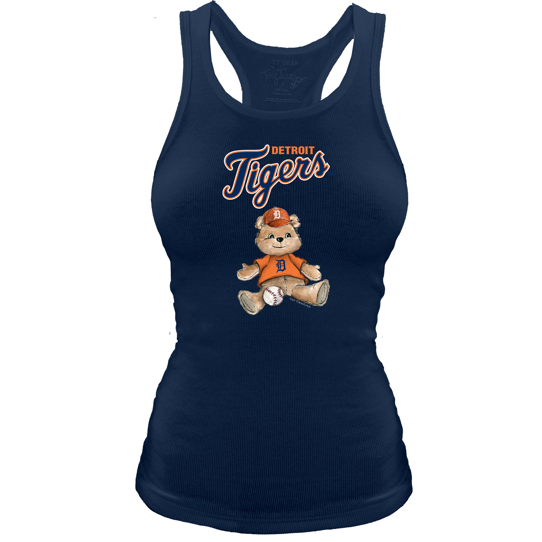 Detroit Tigers Teddy Classic Tank - Tiny Turnip
