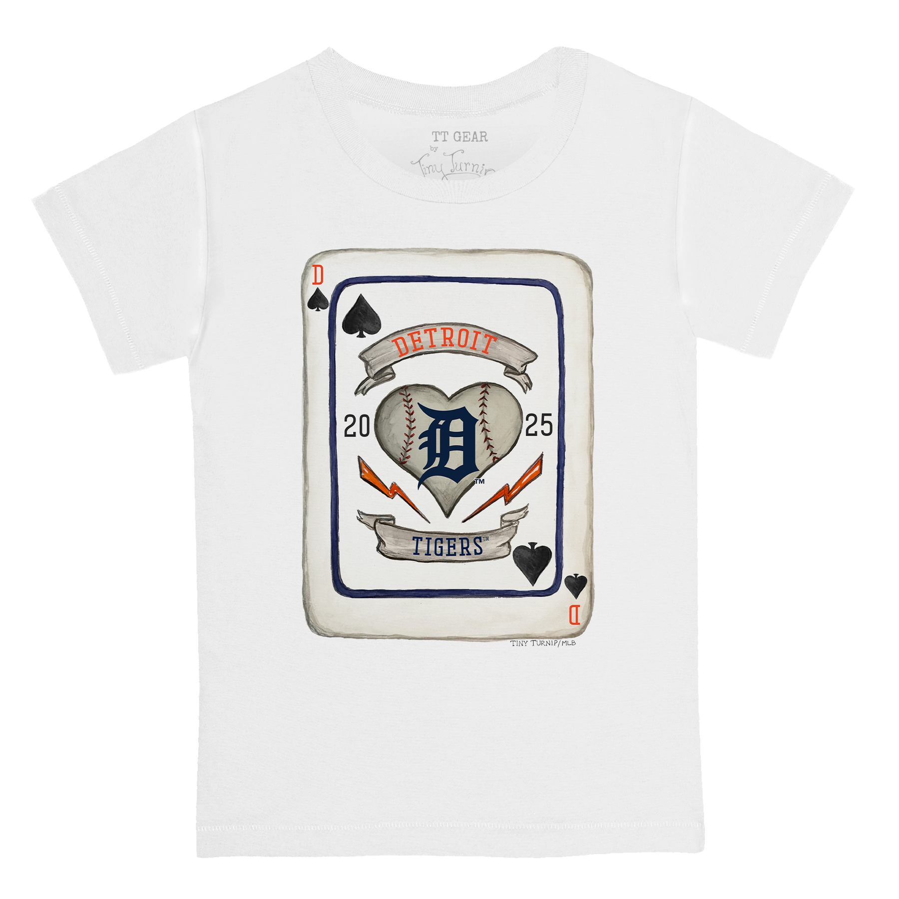 Detroit Tigers Card Kid's Tee Shirt