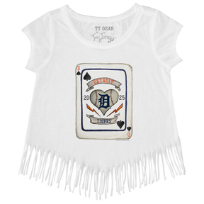 Detroit Tigers Card Fringe Tee