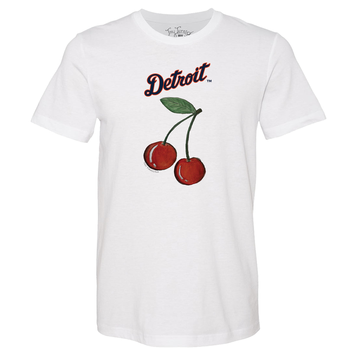 Detroit Tigers Cherries Tee Shirt