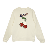 Detroit Tigers Cherry Crewneck Sweatshirt