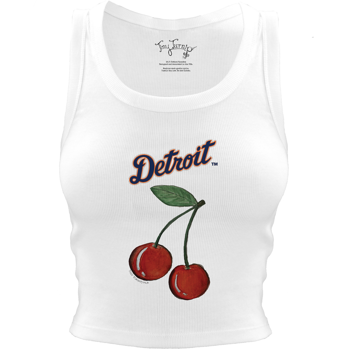 Detroit Tigers Cherry Crop Tank