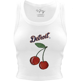 Detroit Tigers Cherry Crop Tank