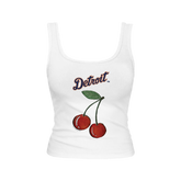 Detroit Tigers Cherry Emmy Tank
