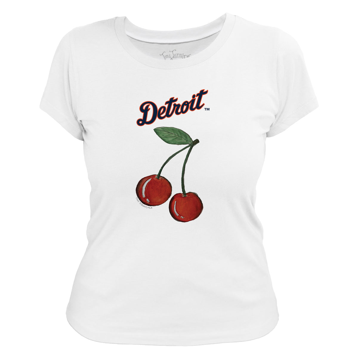 Detroit Tigers Cherries Tee Shirt