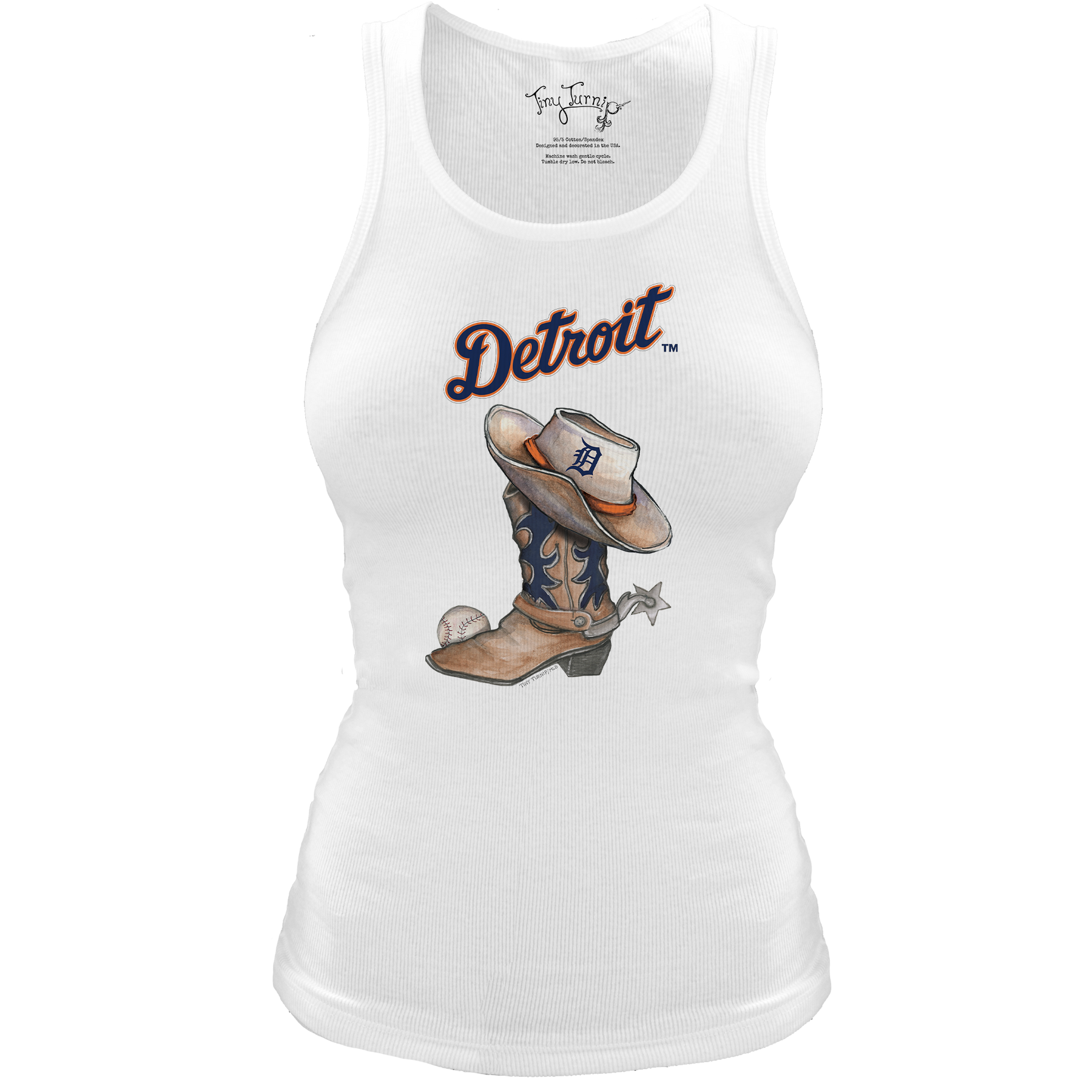 Detroit Tigers Cowboy Boot Classic Tank