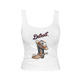 Detroit Tigers Cowboy Boot Emmy Tank