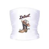 Detroit Tigers Cowboy Boot Crop Tube Top