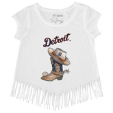 Detroit Tigers Cowboy Boot Fringe Tee