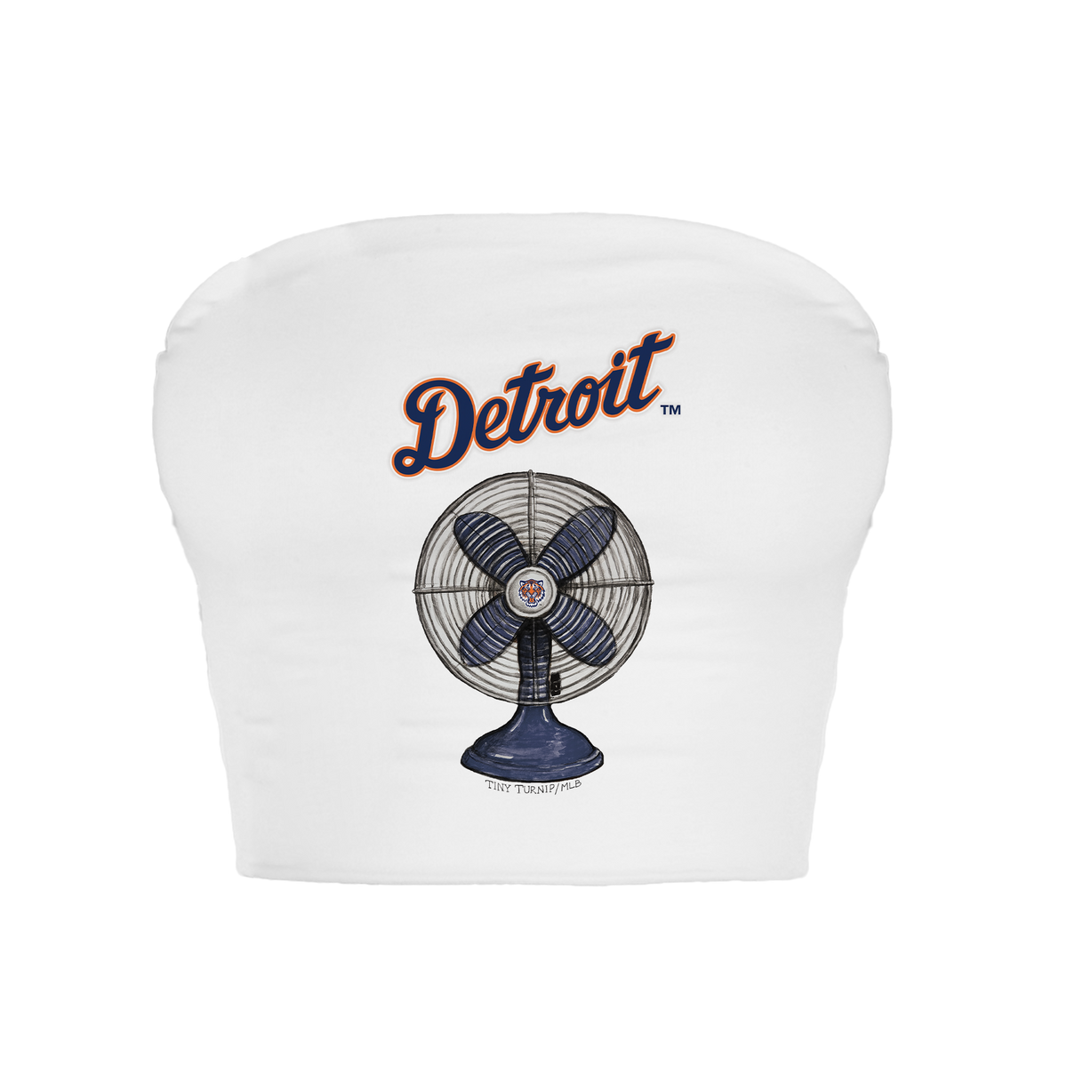 Detroit Tigers Fan Crop Tube Top