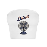 Detroit Tigers Fan Crop Tube Top
