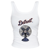 Detroit Tigers Fan Crop Tank - Tiny Turnip