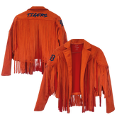 Detroit Tigers Farrah Fringe Jacket - Tiny Turnip