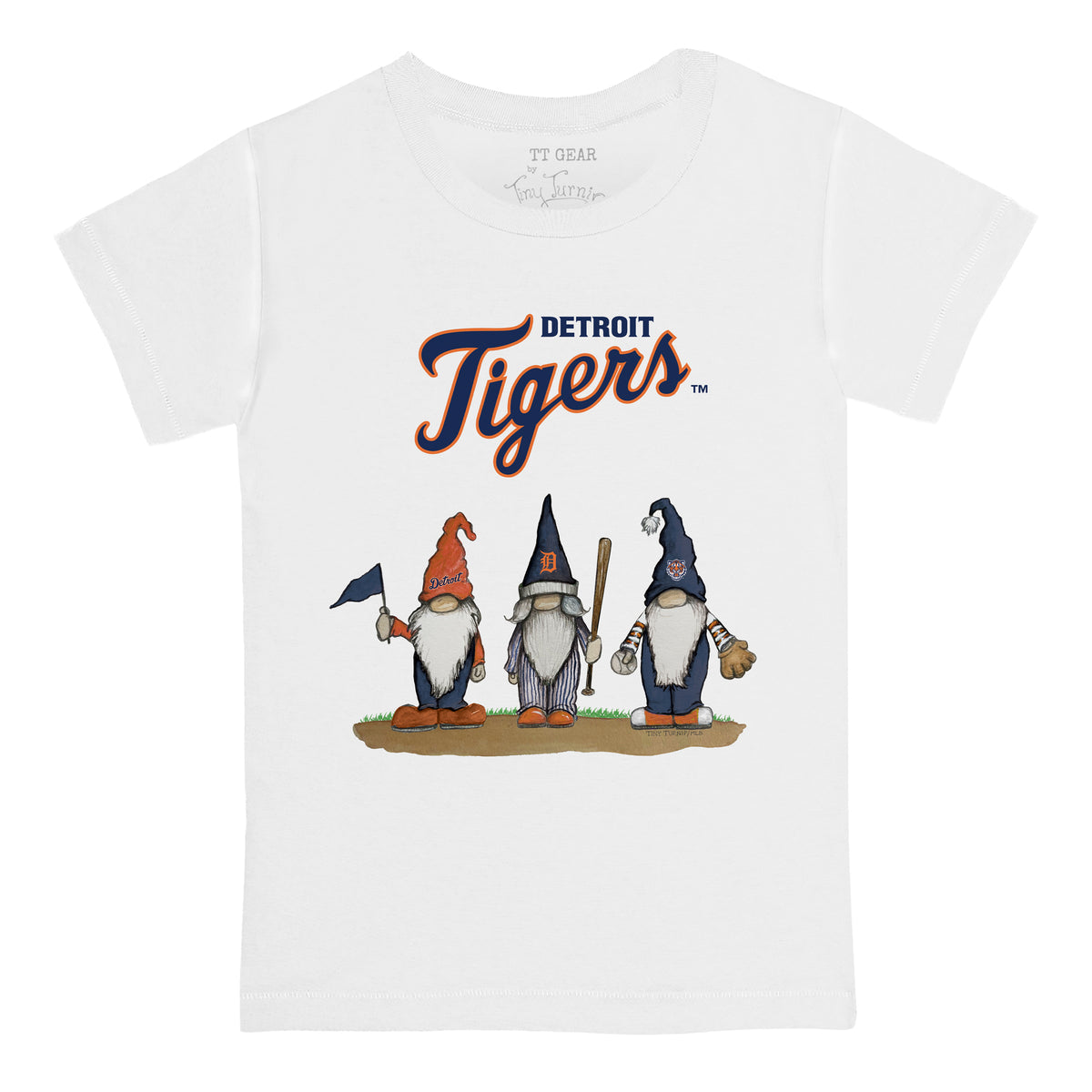 Detroit Tigers Gnomes Tee Shirt