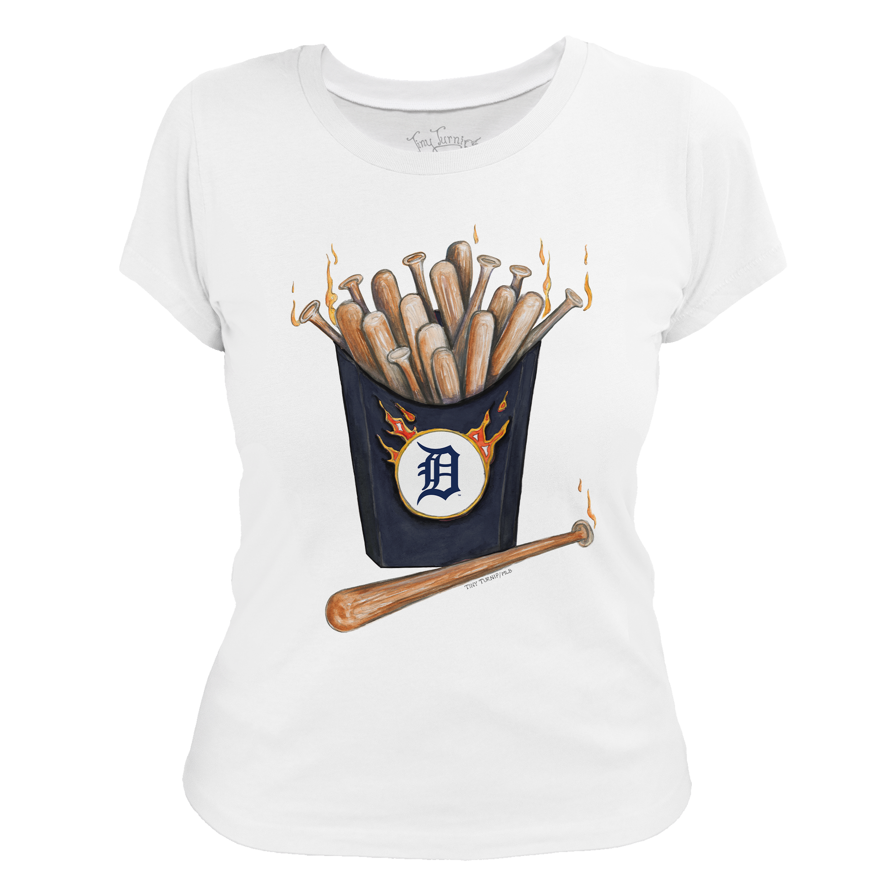 Detroit Tigers Hot Bats Tee Shirt