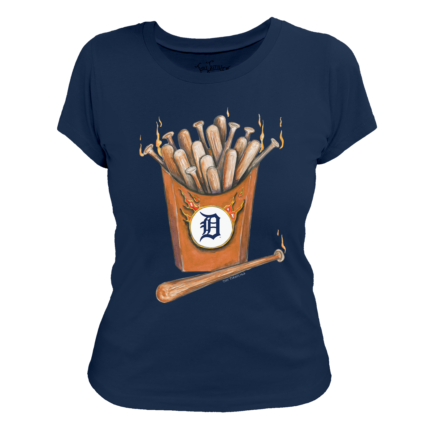Detroit Tigers Hot Bats Tee Shirt