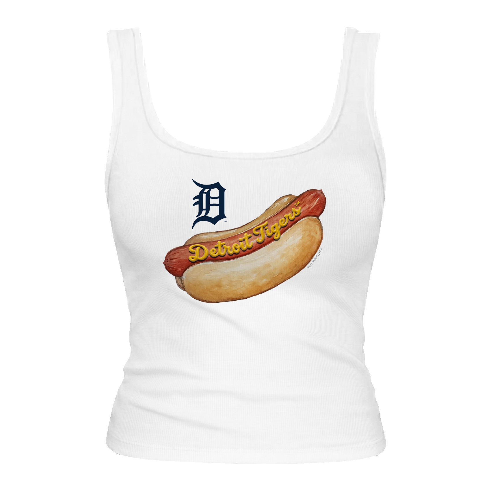 Detroit Tigers Hot Dog Emmy Tank