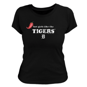 Detroit Tigers Hot Girls Women's Tee Shirt
