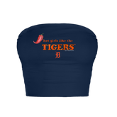 Detroit Tigers Hot Girls Crop Tube Top