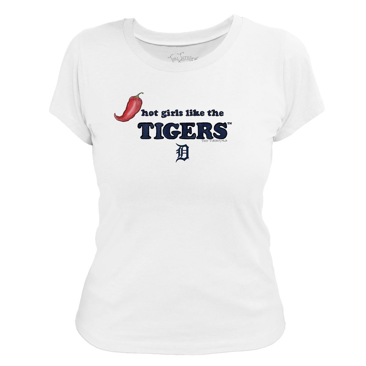 Detroit Tigers Hot Girls Women's Tee Shirt