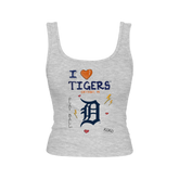 Detroit Tigers I Heart Tigers Emmy Tank