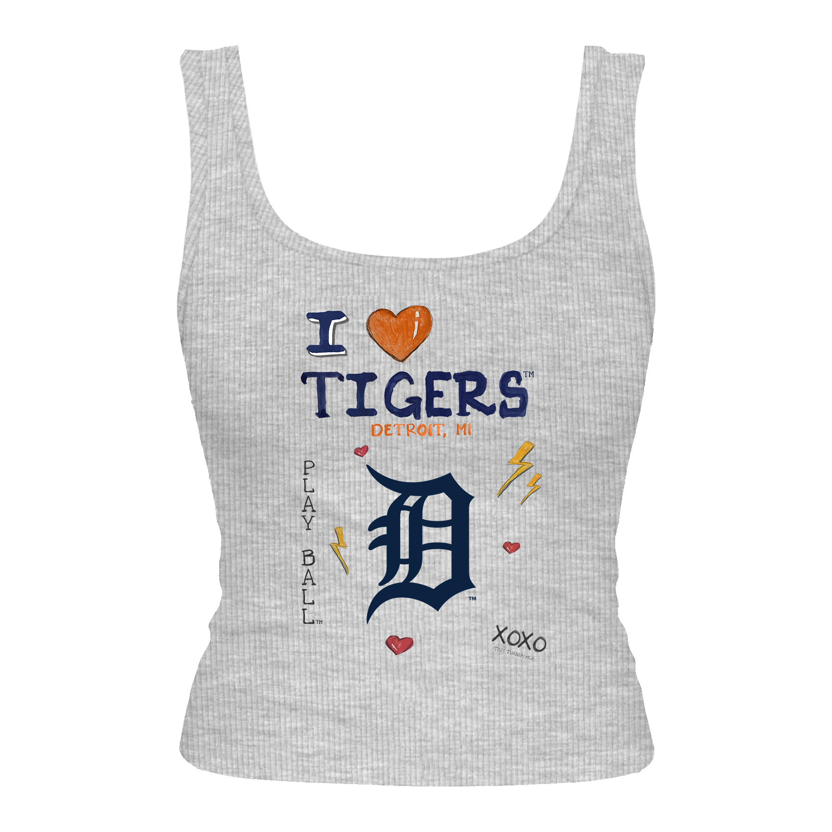 Detroit Tigers I Heart Tigers Emmy Tank