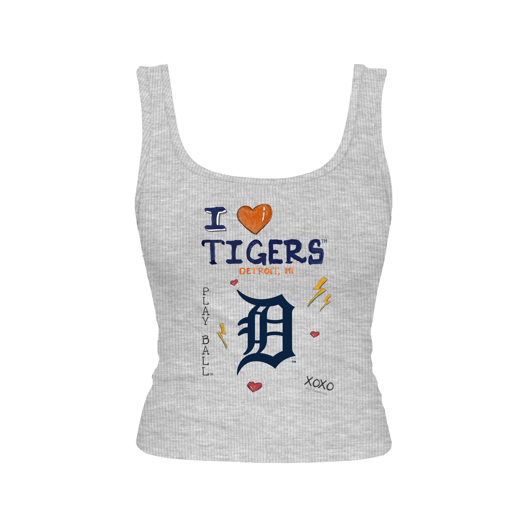 Detroit Tigers I Heart Tigers Emmy Tank
