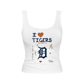 Detroit Tigers I Heart Tigers Emmy Tank